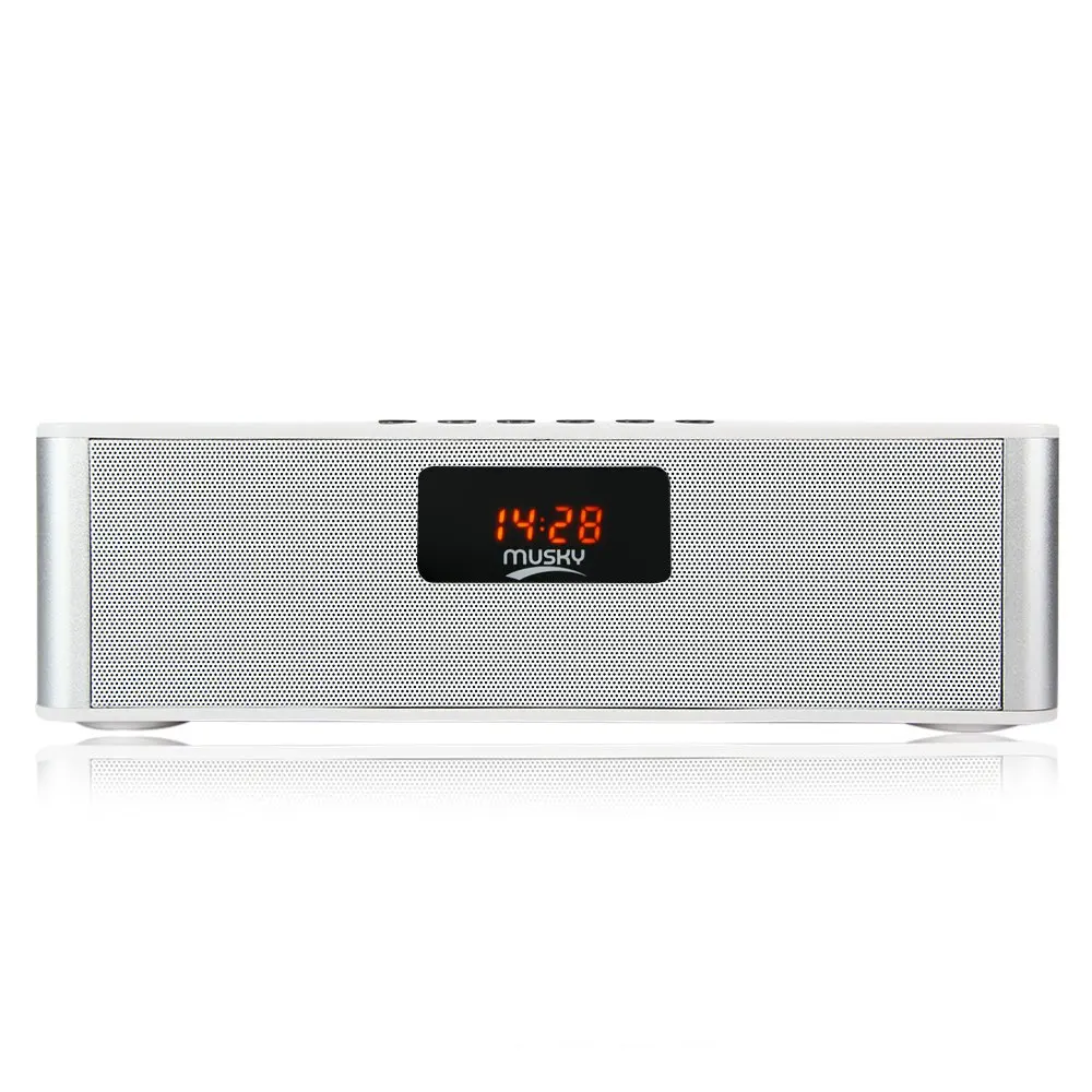 Мускусный dy21l Мультимедиа Мини HiFi V4.0 Динамик с FM стерео Aux Беспроводной bluetooth super