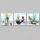 Современная Картина на холсте с цветами, большие настенные картины для кухни, гостиной, настенные картины на холсте HY18