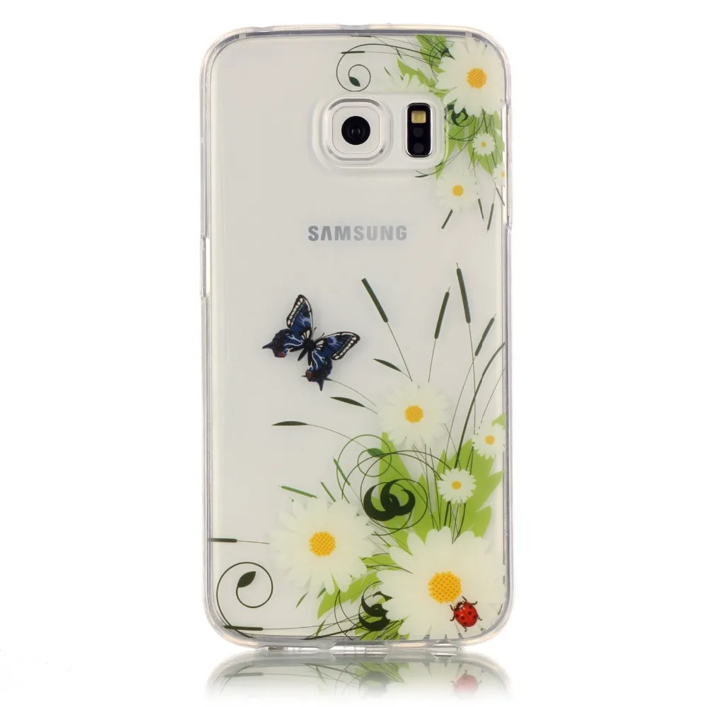 Чехол из ТПУ для Samsung Galaxy S5 S6 Edge S7 | Мобильные телефоны и аксессуары