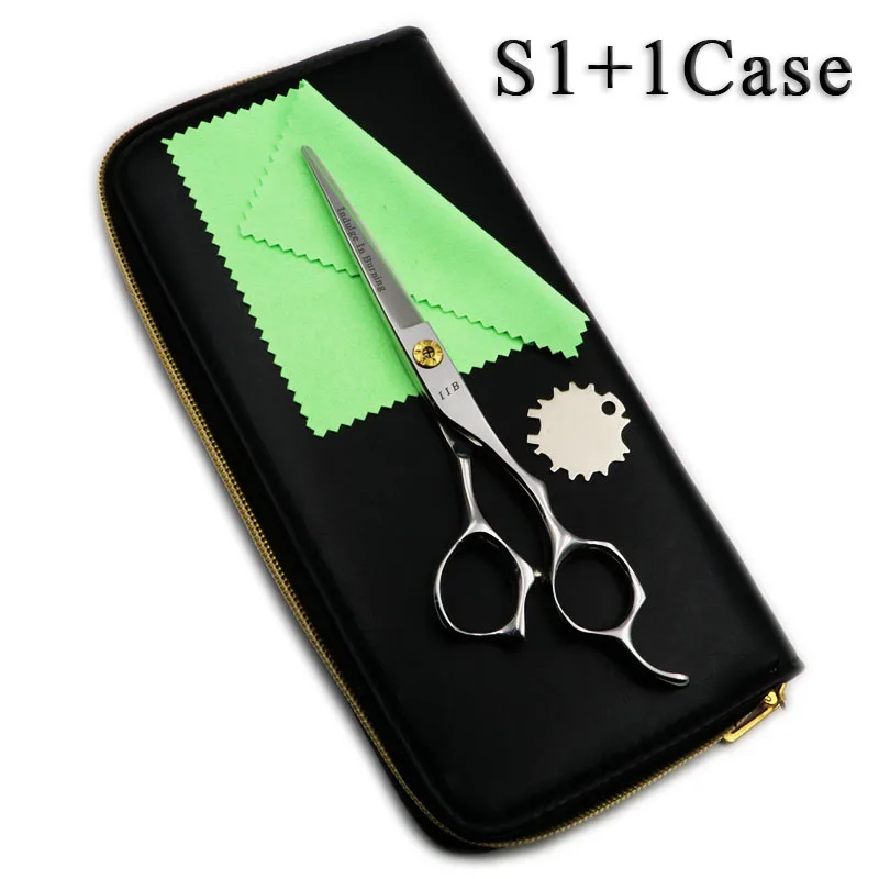 6 Inch Professional Hairdressing Scissors Set Salon Hair Cutting&ampThinning Barber Shears 18/23/24/30 Teeth | Красота и здоровье