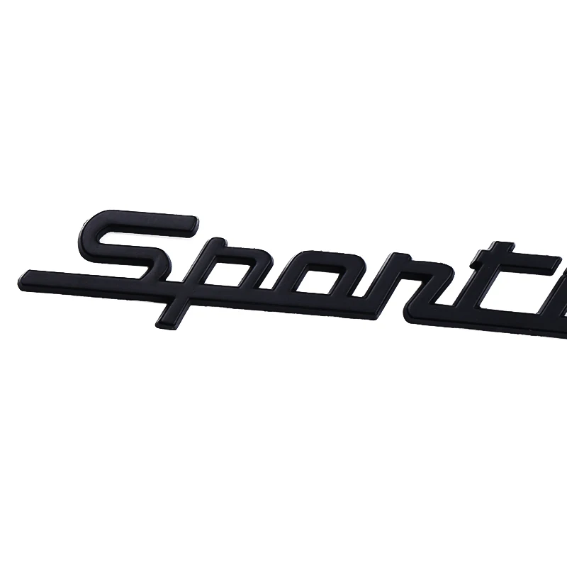 Металлическая трехмерная Спортивная Автомобильная наклейка Sportiva Quatrefoil Green Delta