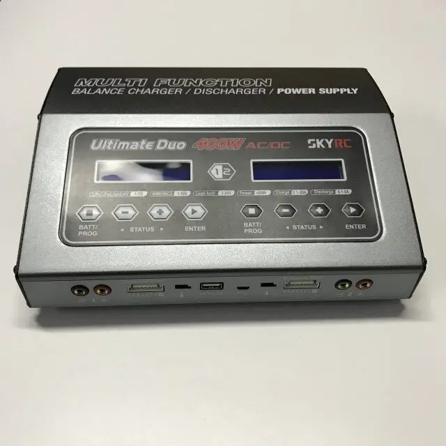SKYRC D400 Ultimate Duo 400 Вт AC/DC баланс Зарядное устройство/Dis Зарядное устройство/Питание Двухканальное Зарядное устройство в Зарядное устройство s