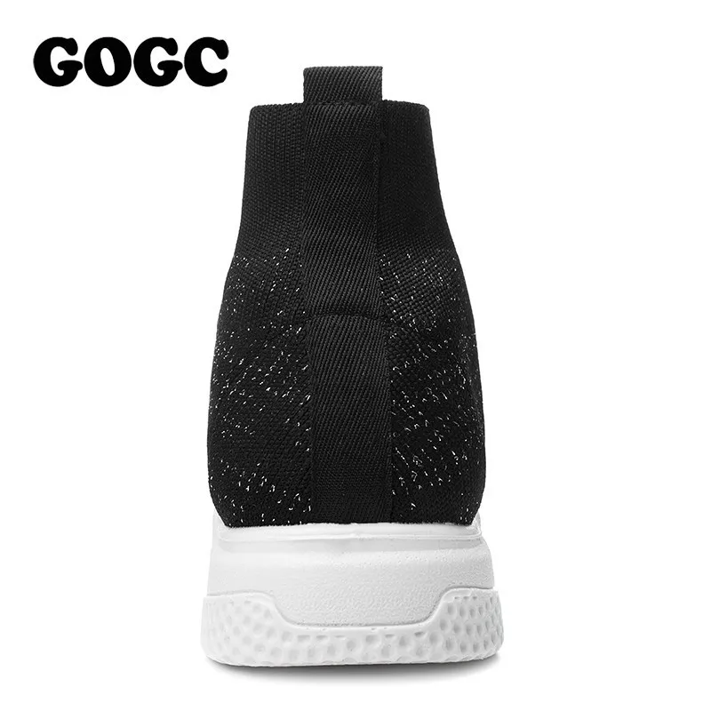 GOGC/летние женские кроссовки Женская дышащая обувь с вязаным верхом Женские носки