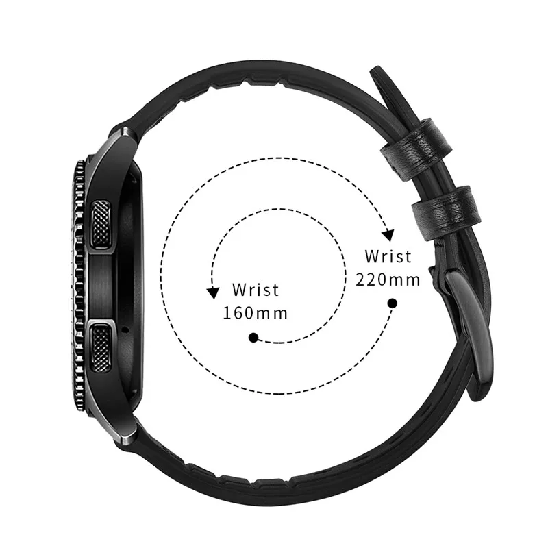 Кожаный силиконовый браслет для xiaomi Huami Amazfit темп ремешок 22 мм мягкий пояс для amazfit stratos 2 smart watch ремень ZZQing