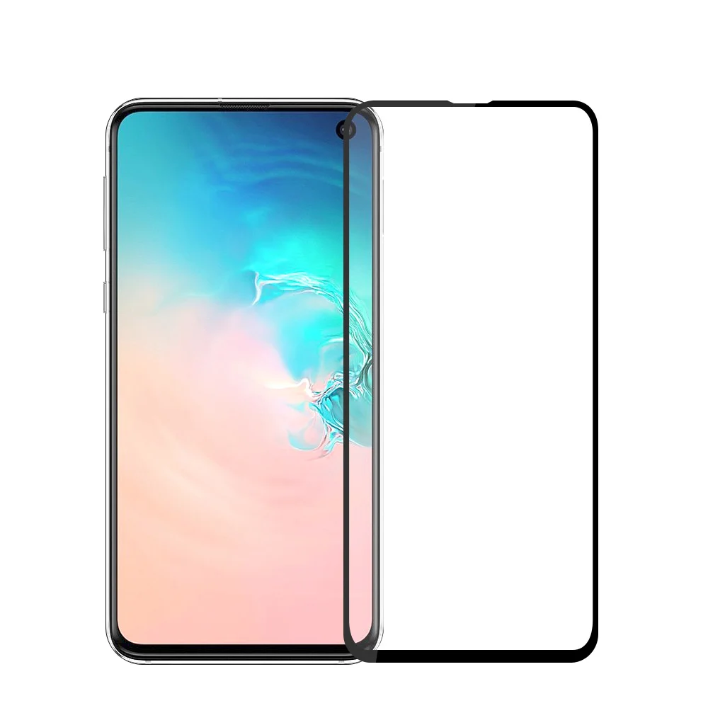 MOFi для samsung Galaxy S10 Lite S10E Защитное стекло для экрана полное покрытие закаленное стекло для samsung Galaxy S10E защита экрана - Цвет: Черный