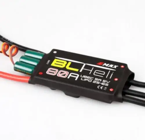 Бесщеточный мультироторный Дрон ESC 80A BLHeli UBEC 3A/5V 2S-6S бесщеточный контроль скорости