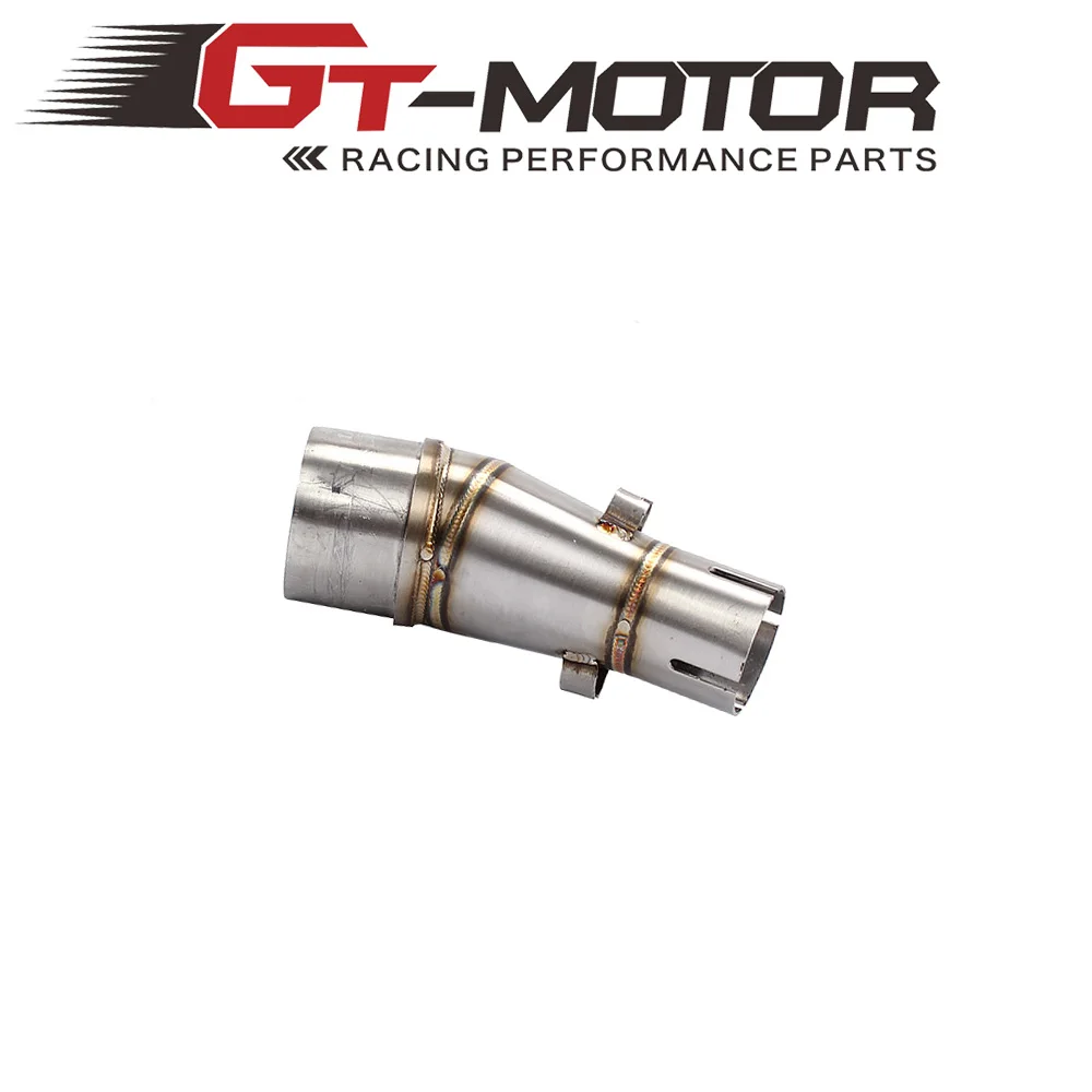 GT мотор средняя выхлопная труба мотоцикла для Kawasaki Z250 2008 2017 Ninja 300 2013 250R 2012 без
