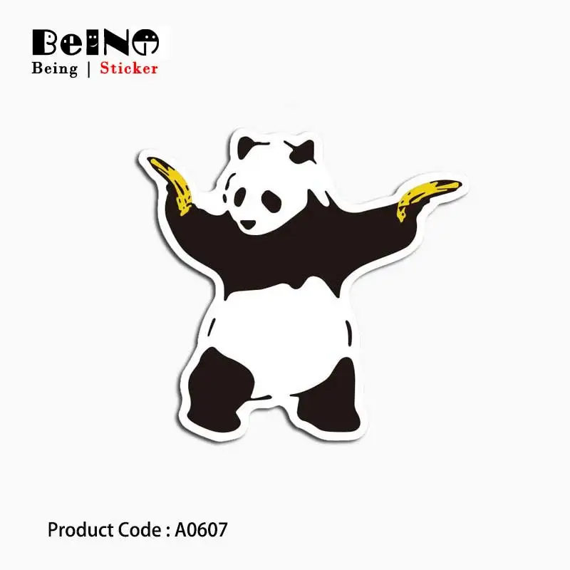 panda sticker cute animal fatty waterproof suitcase boxes laptop guitar luggage skateboard bicycle toy lovely A0021 stickers | Игрушки и