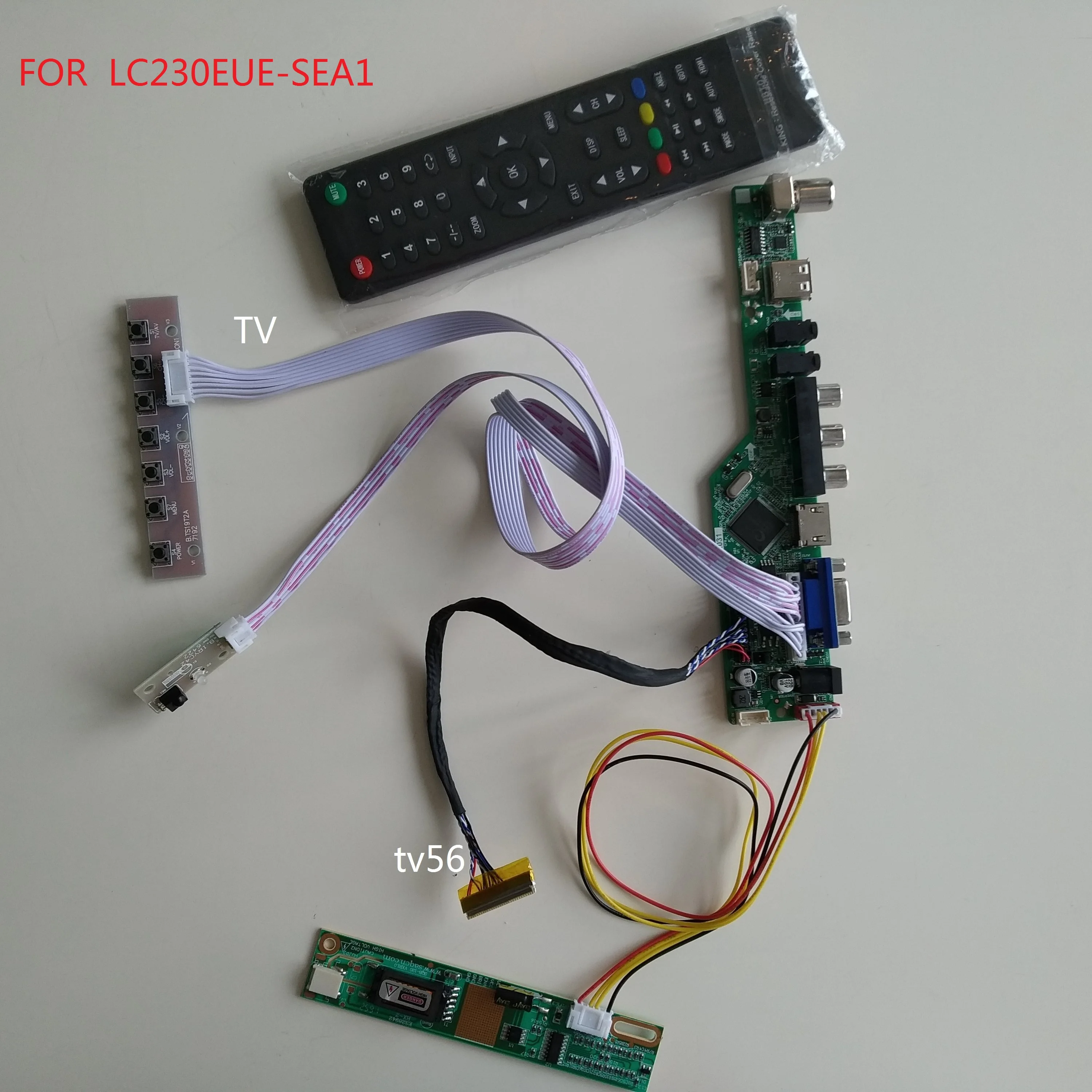 Совместимому с HDMI USB ЖК дисплей светодиодный аудио ТВ AV плата контроллера