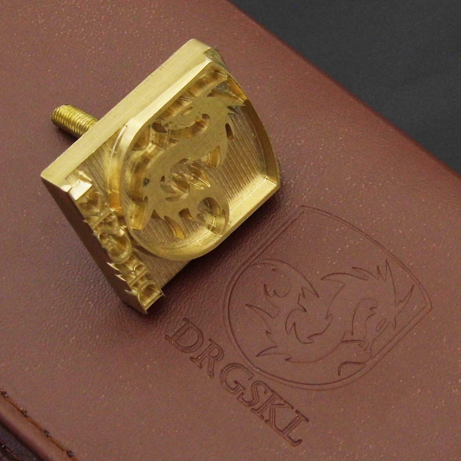 

Copper mold, Custom LOGO on the hair sicssirs bag