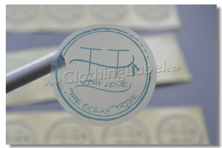 

Custom clothing stickers, brand logo printing, accept small order.