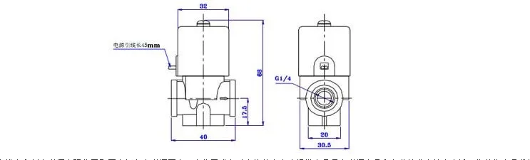 Закрытый Открытый AC 110V G1/4 ƈ 5 мм прямой диспенсер для воды RO машина промывки