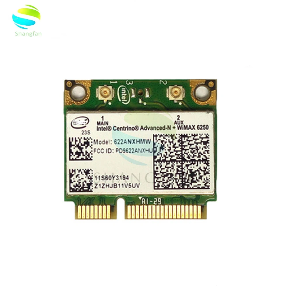 Беспроводной Wi Fi кард 622ANXHMW 6250AN 300 Мбит/с 2 4 г и 5G Вай Фай адаптер для Lenovo/Thinkpad Intel