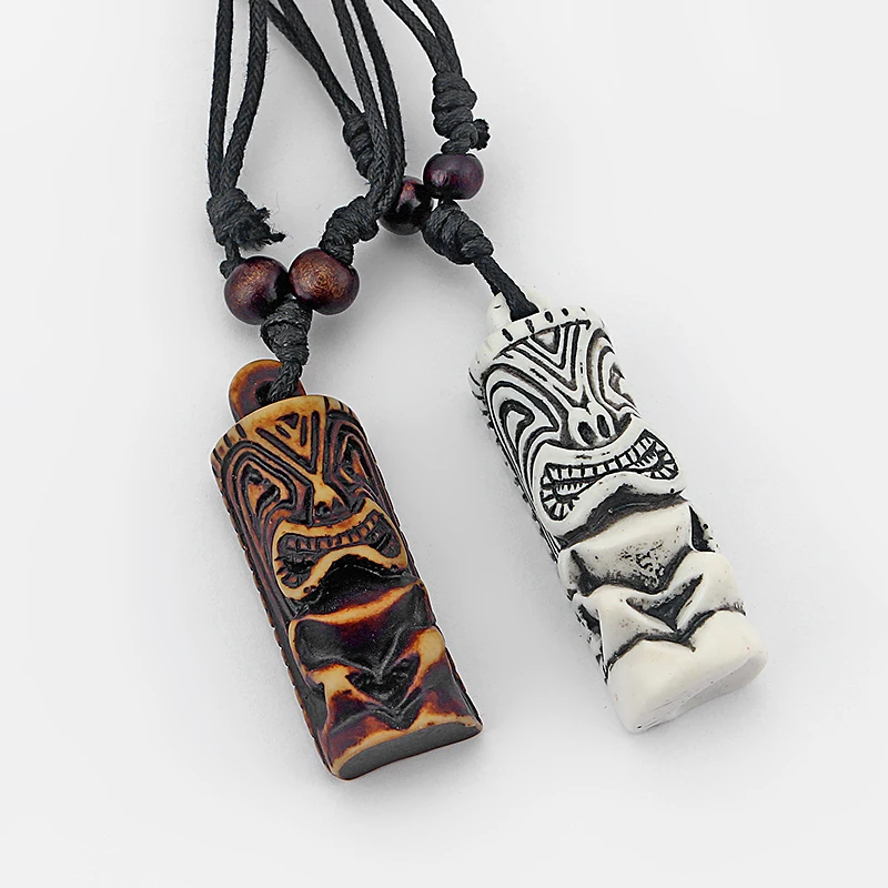 12 шт./лот мужские резные тотемные ожерелья колье кулон для серфинга|pendant necklace