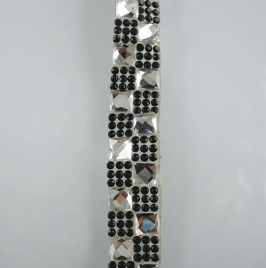 Горячая фиксация прозрачные черные синие шампанские стеклянные ограненные