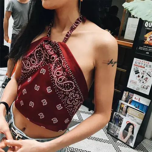 Женский замшевый топ с лямкой на шее розовый короткий вырезами и открытой спиной