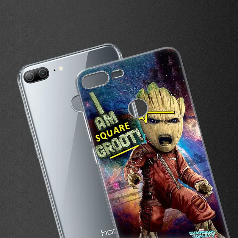 Популярный Мягкий силиконовый чехол для телефона We are Groot для huawei Honor 20 20i 10 9 8 Lite 8X 8C 8A 8S 7S 7A Pro View 20 Модный чехол