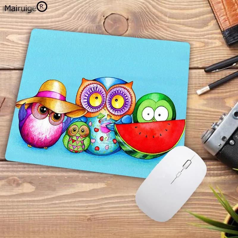 Игровой коврик для мыши Mairuige с милыми совами удобный игровой скоростная версия