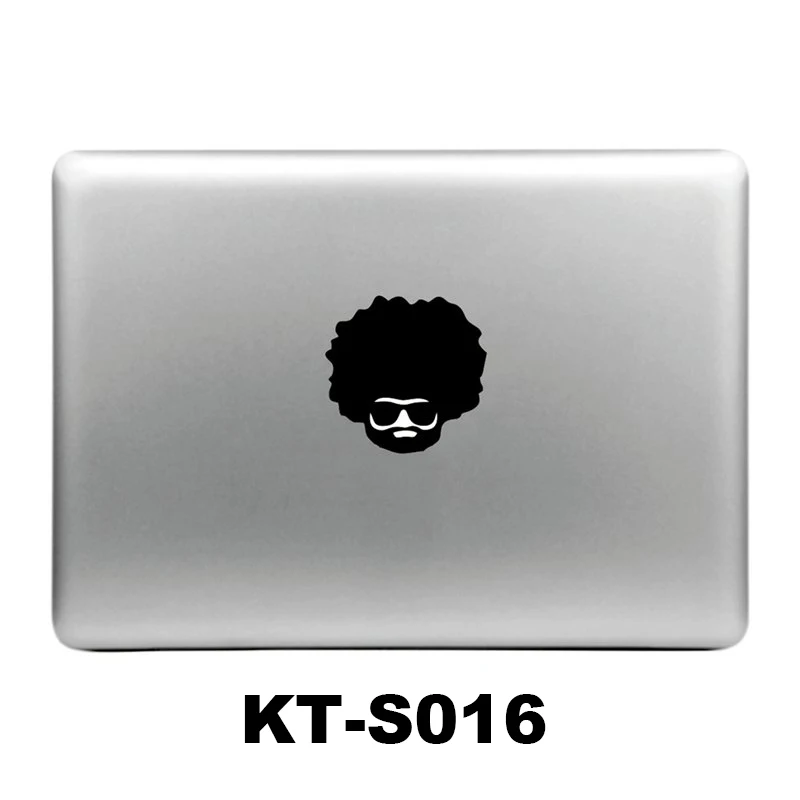 Kocurtop красивый ноутбук наклейка для ноутбука скины для Macbook Air 11 13 Pro 13 15 17 дюймов mac book виниловая ПВХ наклейка - Цвет: KT-S016