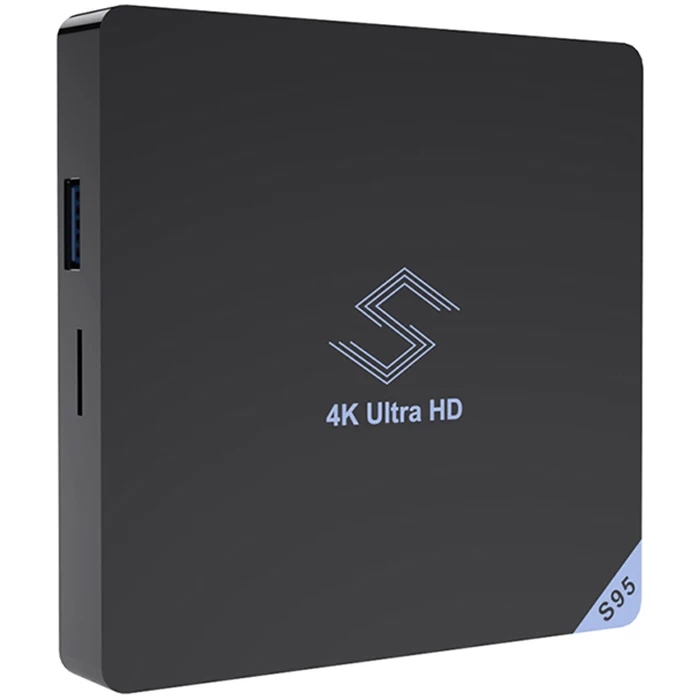 S95 Android 8,1 ТВ BoxAmlogic 4 Гб LPDDR4+ 32 ГБ S905X2 2,4 ГГц+ 5,8 ггц WiFi BT4.0 поддержка 4K HD H.265 телеприставка медиаплеер
