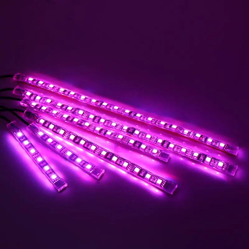 6 шт 5050 SMD гибкие полосы RGB мигающий светильник светодиодный пульт дистанционного