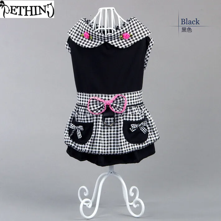 Летняя одежда для щенка ETHIN платье маленьких собак и кошек модная собаки на