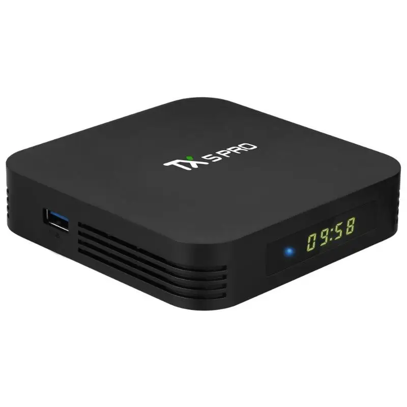 TX5 Pro Android 8,1 ТВ приставка 4 Гб+ 32 ГБ S905X2 H.265 8K 60fps HDMI телеприставка медиаплеер