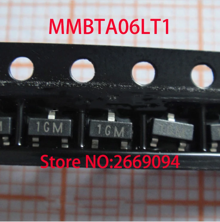 100 шт./1000 шт./3000 шт. MMBTA05LT1 MMBTA05 MMBTA06LT1 MMBTA06 MMBTA56LT1 MMBTA56 MMBTA55LT1 MMBTA55 SOT23 PNP драйвер