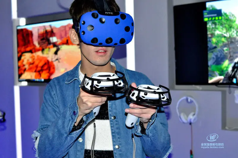 1 комплект VR контроллер ручка шлем очки силиконовый чехол для Htc Vive Pro