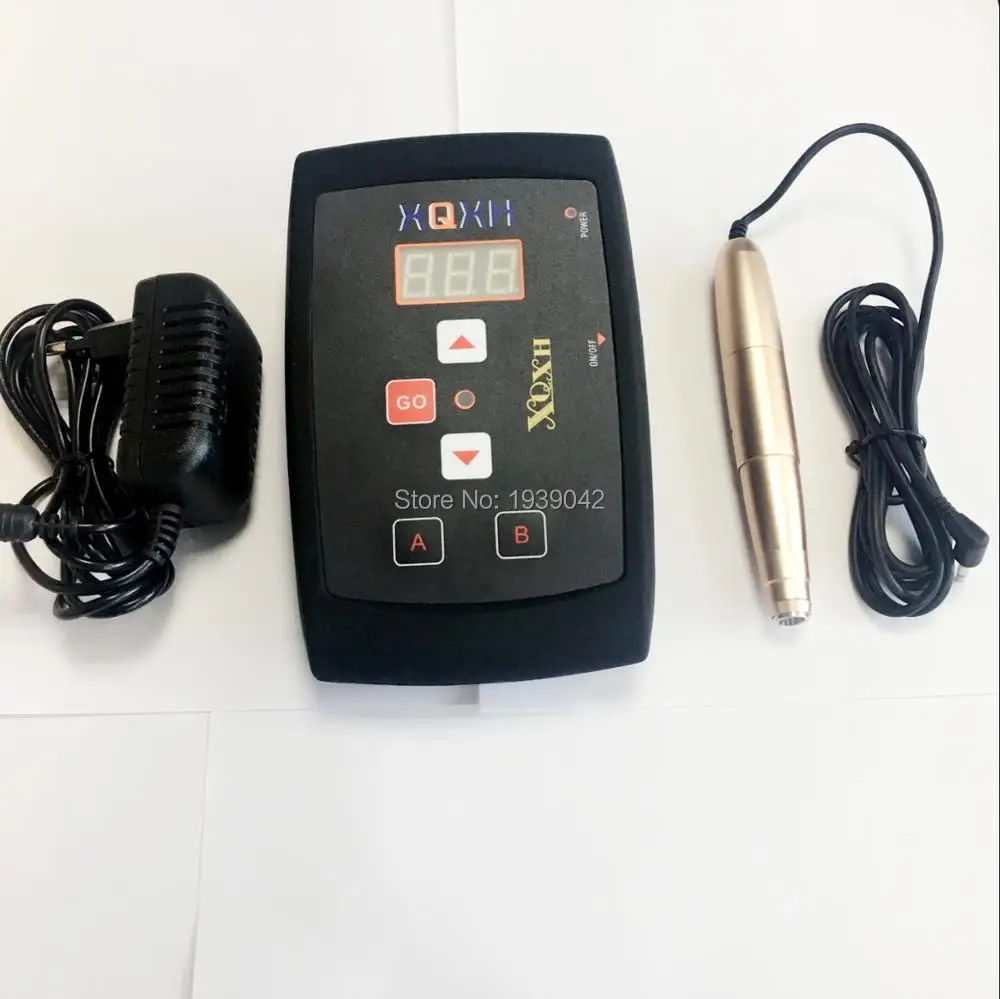 Алюминиевая электрическая вращающаяся тату машинка набор ручек мощный мотор