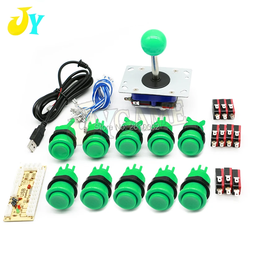 Аркадные кнопки и джойстик DIY для Raspberry Pi набор аркадных контроллеров ZIPPY Style