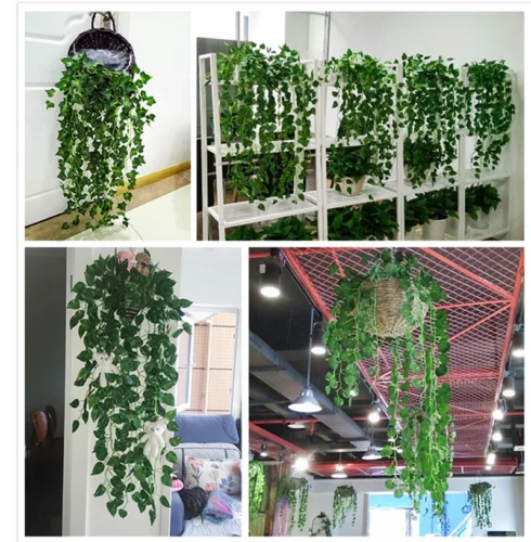 Новый искусственный плющ искусственная листва листья растения гирлянда садовый