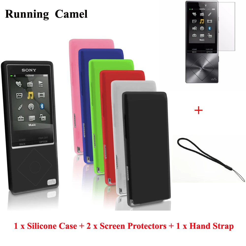 Силиконовый чехол Running Camel Для Sony Walkman NWZ, A15, A17, A25, A27