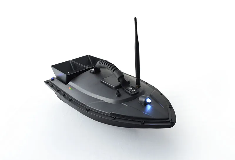 Дистанционное управление Мини Быстрый электрический RC рыбацкая лодка рыболокатор 2 кг приманка лодка загрузка 2 шт танки с двойными моторами Морская рыбалка