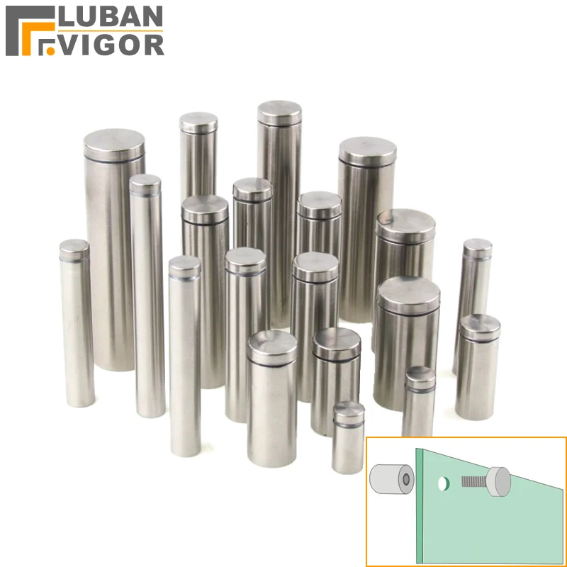 

Stainless steel advertising screws/Decorative nails,Acrylic support,Billboard nail,Different size , Mirror/Glass nails