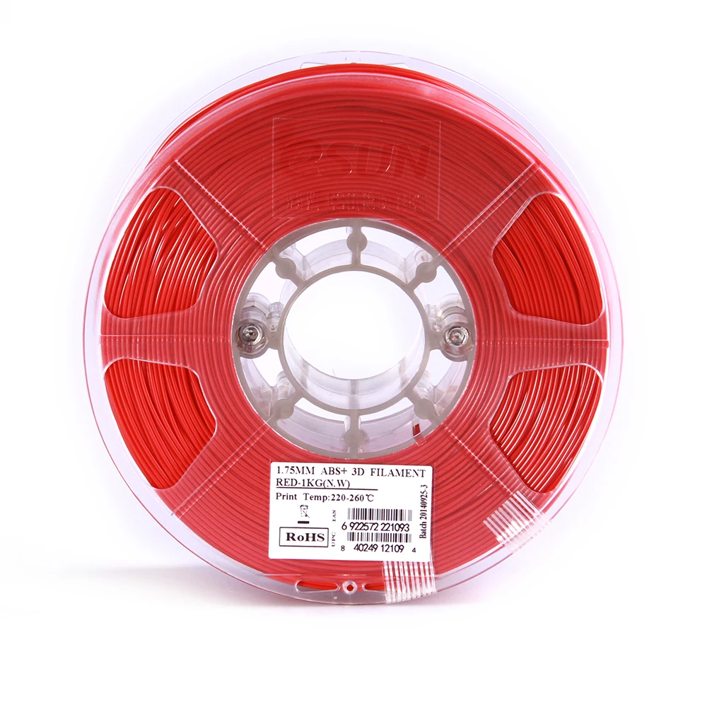 ESUN ABS+ 1,75 мм ABS 3d принтер нить 1 кг катушка 2.2lbs расходные материалы материал заправки 3d принтер материал нити