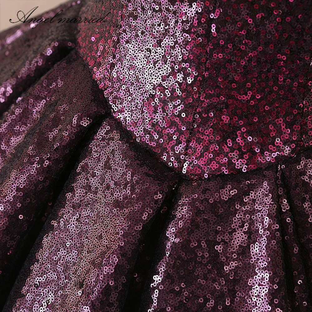 Женское вечернее бальное платье Angel Красное длинное для выпускного бала