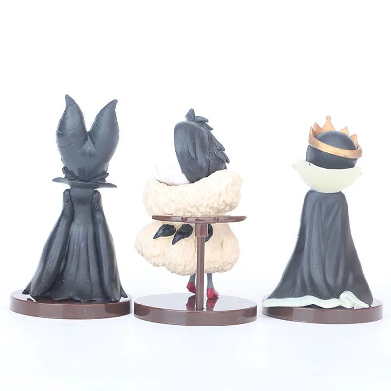 3 шт./компл. Disney мультфильм Q posket маленький Злодеи малефисент Cruella de Vil Queen экшн