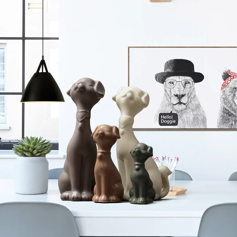 3 шт. 4 фарфоровые фигурки животных|Статуэтки и миниатюры| |