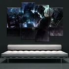 Современная Настенная картина для гостиной, домашний декор, печать типа 4, маска Кена канеки на крыше, аниме Токийский Гуль, постер, Картина на холсте