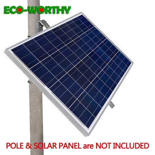 ECOworthy съемный металлический Монтажный кронштейн для солнечной панели набор