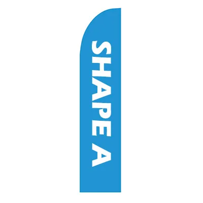 Shape A YAZANIE графическая печать на заказ лезвие перо флаг знаки пляж Bowflag каплевидный флаг с баннером для наружной рекламы продвижение - Цвет: Shape A
