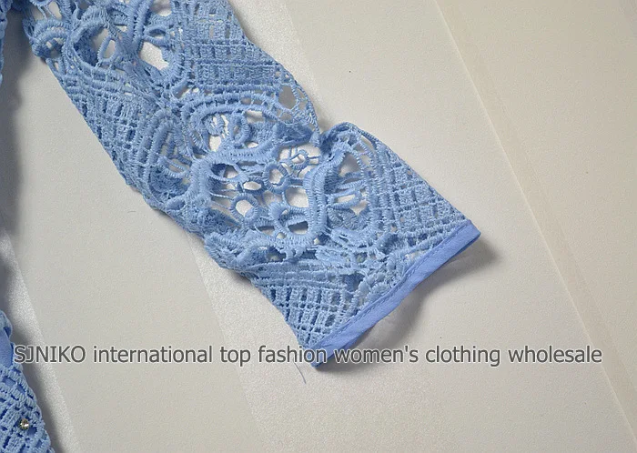 2014 new high quality European Milan fashion women's SILK organza lace embroidery Elegant Designer dress runway party dresses | Женская