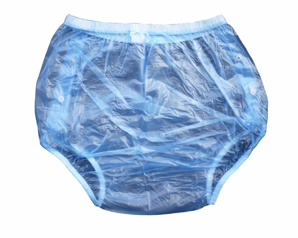 ABDL Haian взрослых недержание оснастки пластиковые брюки 3 пакет