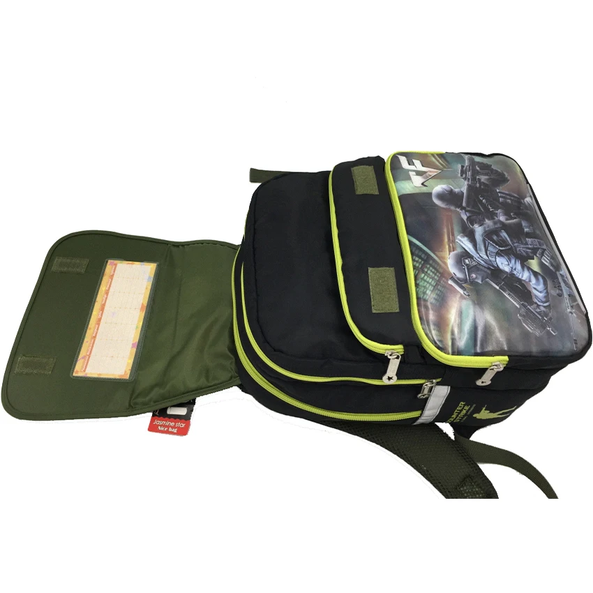 JASMINESTAR Children School Bags Counter Strike Orthopedic Backpacks Boy Waterproof Satchel For Boys Mochila Escolar | Багаж и сумки