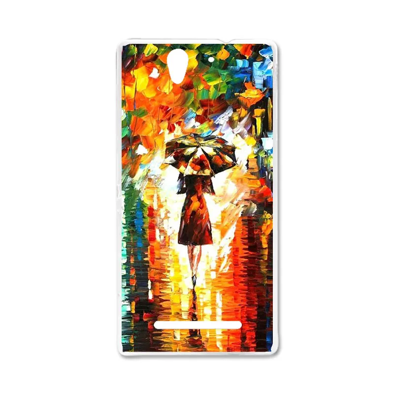 Чехол для телефона s для sony Xperia C3, силиконовый чехол с фламинго, Nutella, бампер для sony Xperia C3 D2533 D2502 S55T S55U, чехол Fundas Coque - Цвет: L025