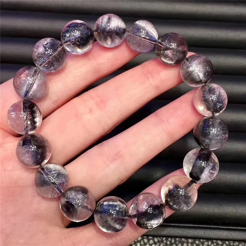 12 5 мм натуральный брукит Платиновый Серебряный рутилированный кварцевый