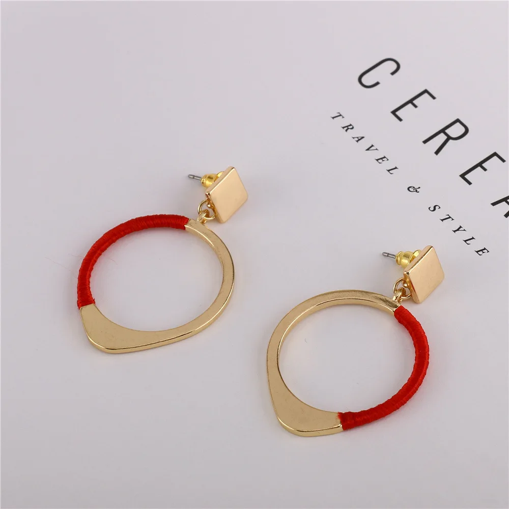 Серьги капли в Корейском стиле модные офисные женские подарочные