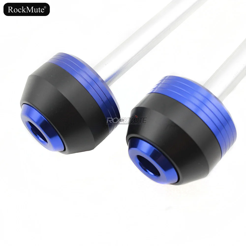 Motorcycle Front Rear Axle Fork Wheel Protector Crash Slider For YAMAHA MT-09/FZ-09 2014 2015 2016 Black Gold Red Blue | Автомобили и