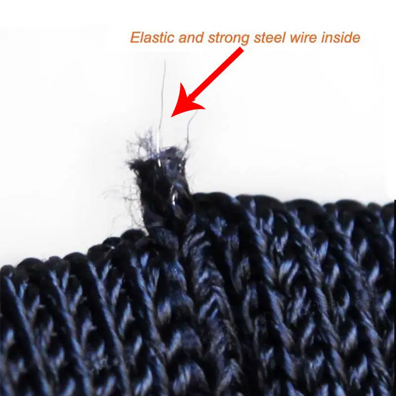 Длинные рабочие перчатки NMArmor с проволокой из нержавеющей стали защитные